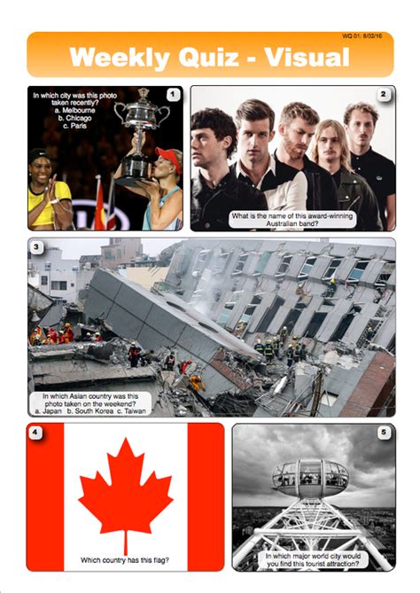 Or scroll on to see the festival themed quiz questions and answers here, without downloading. Weekly Quiz - Classroom Solutions