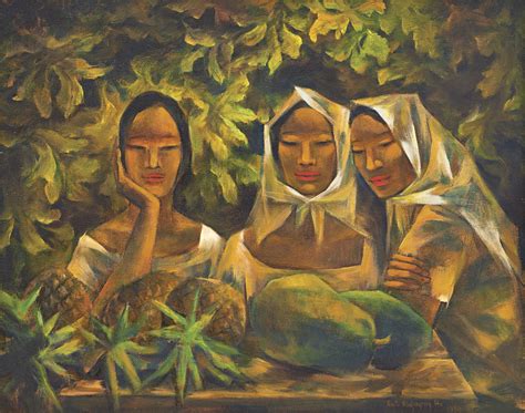 Siya ang founder at curator ng luz gallery mula 1960 hanggang 2002. Anita Magsaysay Ho, Fruit Vendors (550-750k) 3.2m HKD