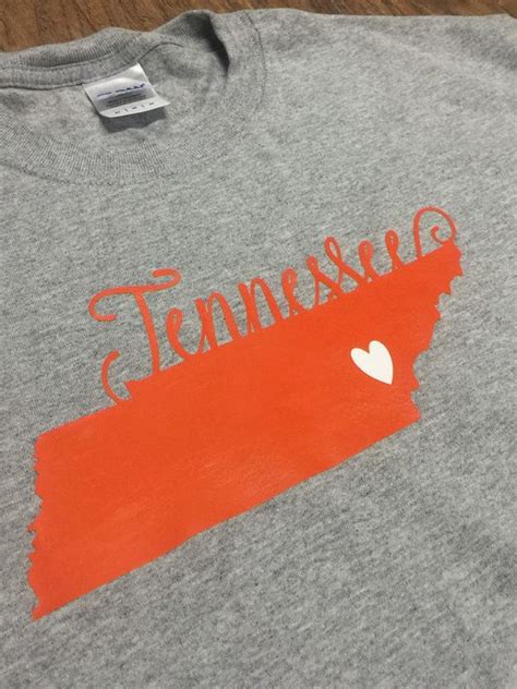 Tennessee Shirt Tennessee Shirt Tennessee Vinyl Shirts