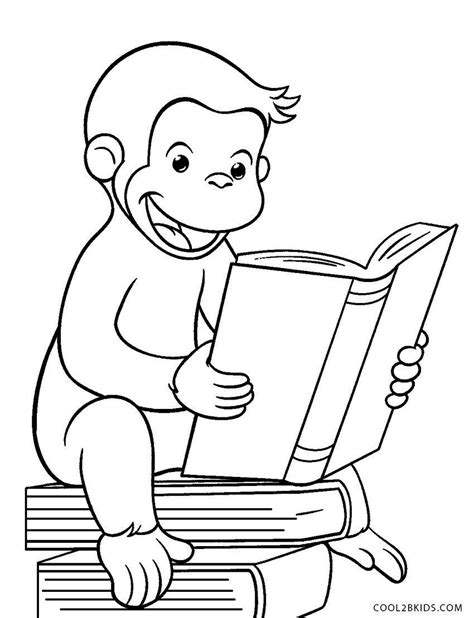 Free printable curious george coloring pages for kids. Curious George Coloring Pages Free Printable Curious ...