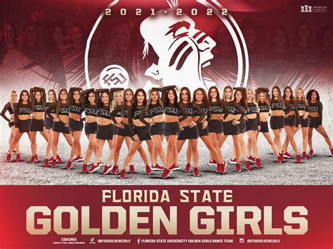 Golden Girls Poster Final Florida State University Spirit Groups