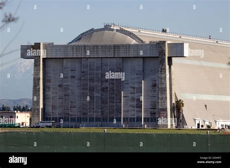 Blimp Hangars At The Former Us Navy And Marine Corps Air Station In