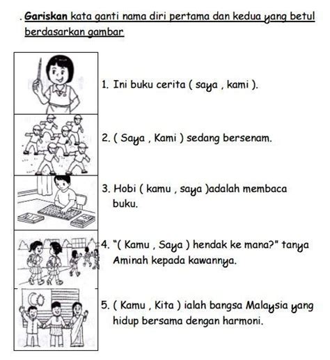 Join with arrow bahagian b: Image result for images kata tanya (With images) | Buku ...