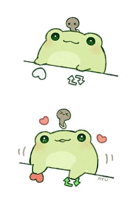 Pin By ☾ 𝓝𝓱𝓾𝓷𝓰 ☾ On Cute Froggy In 2020 Cute Frogs Cute Doodles