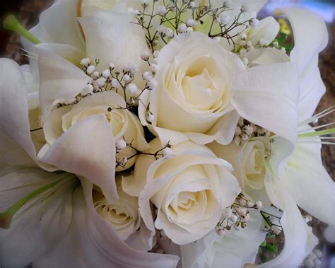 The Flower Girl Blog White Bridal Bouquet