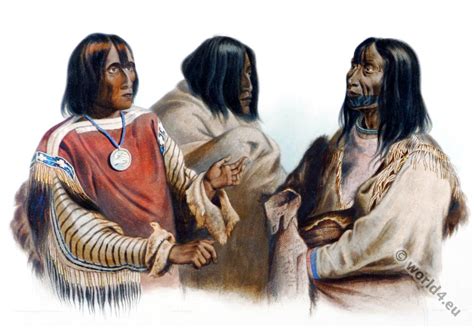 Blood Indian Piekann Koutani Blackfeet Tribes Costume History