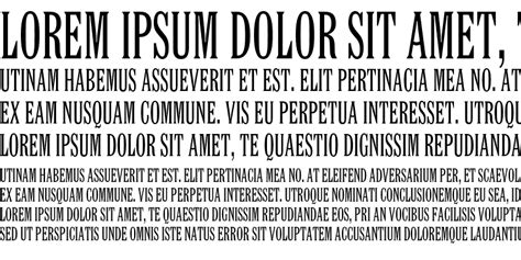 Latin Extra Condensed Font Download For Free View Sample Text