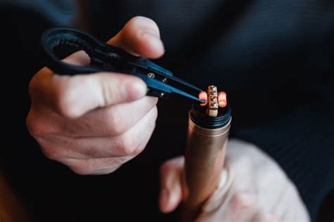 Remove the tank from the vape body disassembling the vape is the you can wrap the coil head with paper towel and select the coil counterclockwise to make it from 5. How to Fix a Burnt Coil and Get Vaping Again | Electric ...