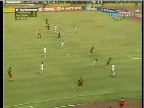 Nigeria vs cameroon team performance. Nigeria vs Cameroon-2000 African Cup of Nations Final ...