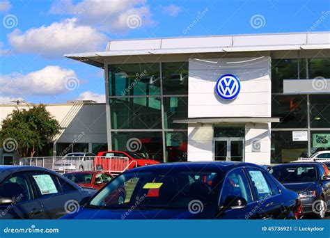 Volkswagen Car Dealership Editorial Photo Image Of Transport 45736921
