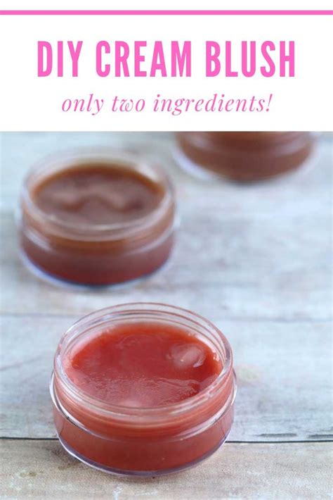 Diy Homemade Cream Blush Recipe With Two Ingredients Everything Pretty