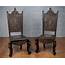 Pair Carved Anglo Indian Chairs C1890  Antiques Atlas
