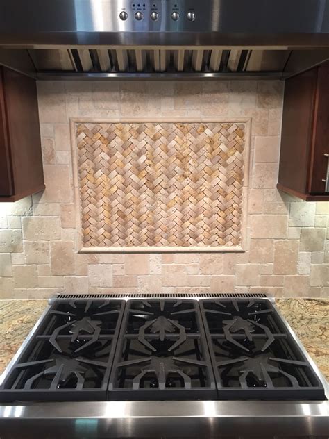 Kitchen Backsplash Stone Tile Ideas Things In The Kitchen