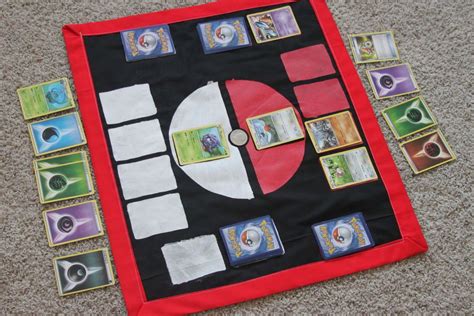 Pokemon Card Fabric Game Board Pokemon Craft Pokemon Card Game