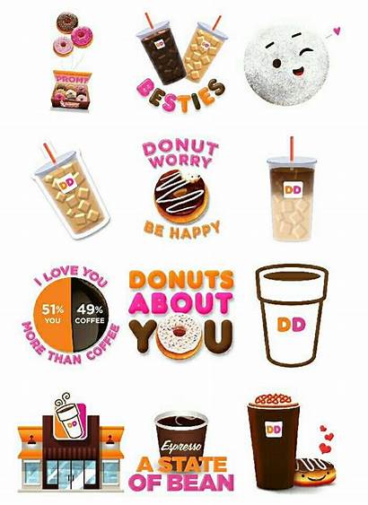 Dunkin Donuts Coffee Stickers Sticker Quotes