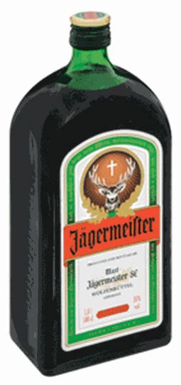 Cfs Home Jagermeister Liqueur Bottle 1l