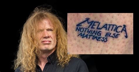 Dave Mustaine Shows Off New Metallica Tattoo Madhouse Magazine