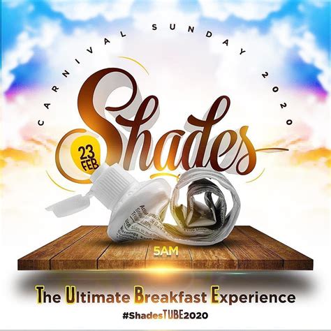 Maybe you would like to learn more about one of these? SHADES Breakfast Party Trinidad 2020 Tickets | Carnival Sunday