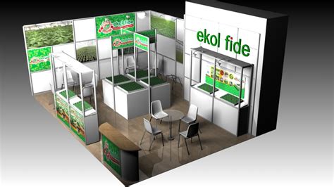 With what software I can create 3d expo booth designs? - Graphic Design