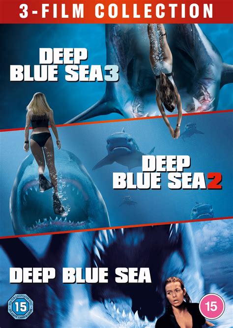 Deep Blue Sea 3 Film Collection Dvd Box Set Free Shipping Over £20 Hmv Store