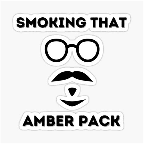 Smoking That Amber Heard Pack Johnny Depp Justice Funny Sticker For