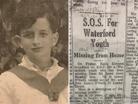 Jimmy O'Neill: Brother of Ireland's longest missing person appeals for