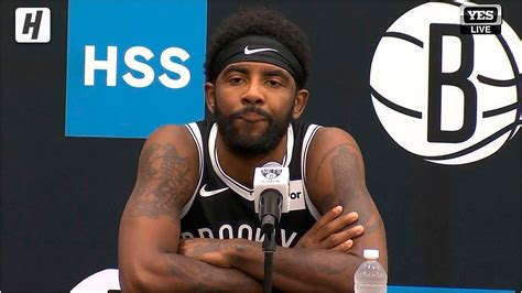 He played college basketball for one season with the duke blue devils before selected by the cleveland cavaliers with the first overall pick. Kyrie Irving Full Press Conference Interview | 2019 NBA ...