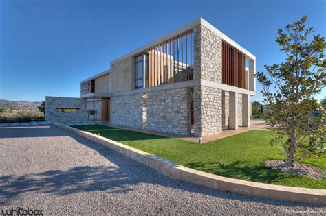 Stone House In Anavissos By Whitebox Architects Architecture And Design