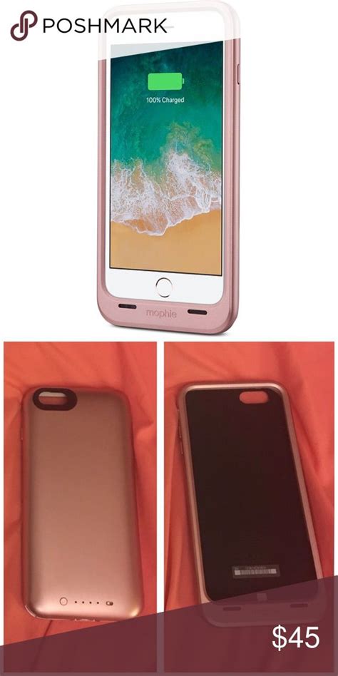 Iphone 66s Plus Rose Good Pink Mophie Case Mophie Case Charging