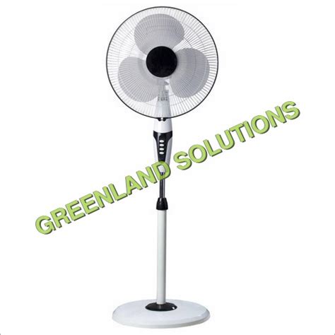 Solar Dc Bldc Pedestal Fan At Best Price In Sahibabad Greenland Solutions