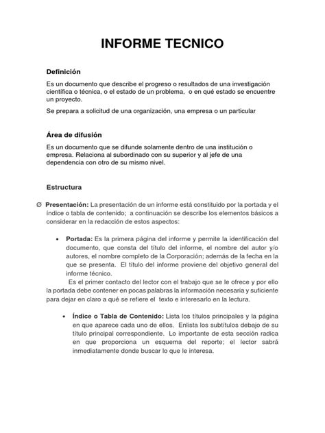 Informe Técnico Metodología Información