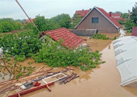Obrenovac Serbia May 16 2014 Floods Editorial Stock Photo Image