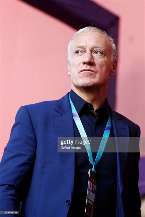 Didier Deschamps During The Fifa World Cup Qatar 2022 Final Draw At