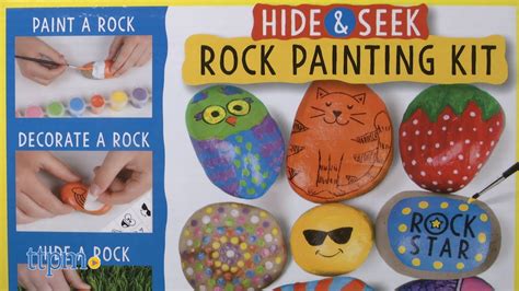 Hide And Seek Rock Painting Kit From Creativity For Kids