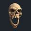Stylized Evil Skull 3D Model  CGTrader