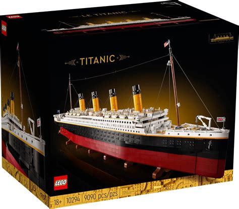 Lego® Icons Titanic 10294 Building Kit 9090 Pieces Buy Online At