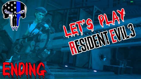 Lets Play Resident Evil 3 Ending Pc Youtube