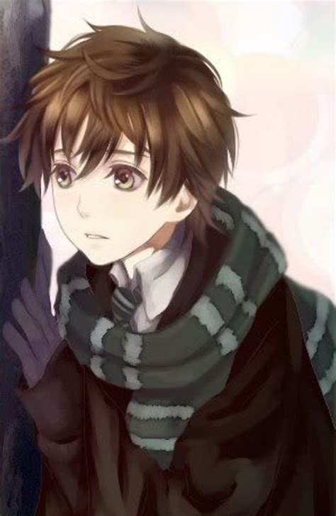 Pin By Juneberrytree On Design Refs Brown Hair Anime Boy Anime Brown