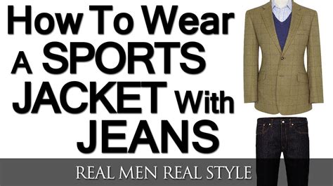 To match a solid colored sports coat with a pair of. How To Wear A Sports Jacket With Jeans | Mixing Denim And ...