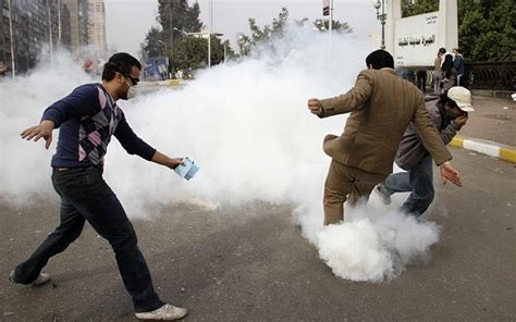 Egypt Protests Police And Demonstrators Clash In Cairo