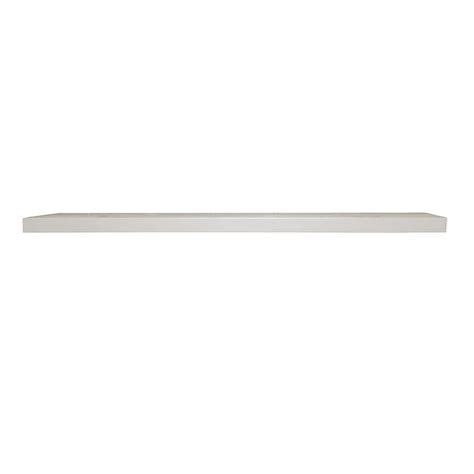 Floating shelves white,wall mounted set of 3 floating rack shelves for wall, bathroom organizer storage shelves, wood modern display decoration shelves for bedroom,living room and kitchen. Home Decorators Collection 48-inch Floating Shelf in White ...