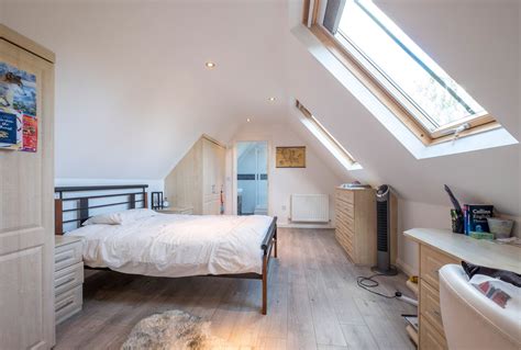 Maybe you would like to learn more about one of these? Loft bedroom with skylight | Interior design bedroom ...
