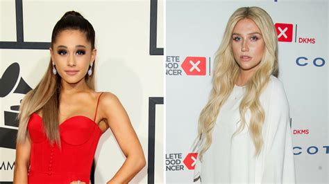 Ariana Grande Kesha Faces Incredible Double Standards