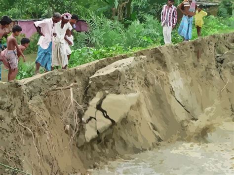 Causes And Effects Of Riverbank Erosion In Bangladesh