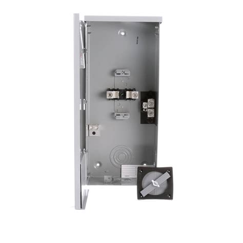 Siemens 200 Amp 2 Space 4 Circuit Breaker Outdoor Small Load Center