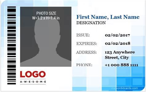 15 Best Corporate Professional Id Card Templates Download