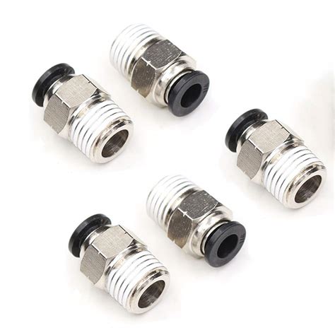 Buy Ceker Pc 14 Od X 14 Npt Thread Push To Connect Pneumatic Tube