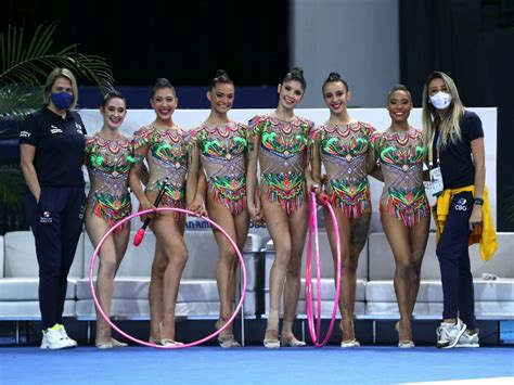 Yaponiya xalqi 2021 yilda olimpiya va paralimpiya o'yinlari o'tkazilishiga qarshilik qilmoqda. CBG define conjunto brasileiro da ginástica rítmica em ...