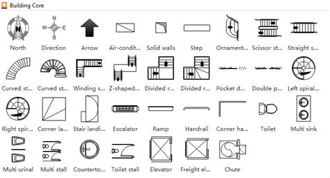 Floor Plan Symbols Chart Floorplansclick