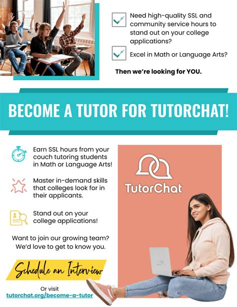 Become A Tutor Online And Earn Ssl Hours Tutor Chat Volunteermatch